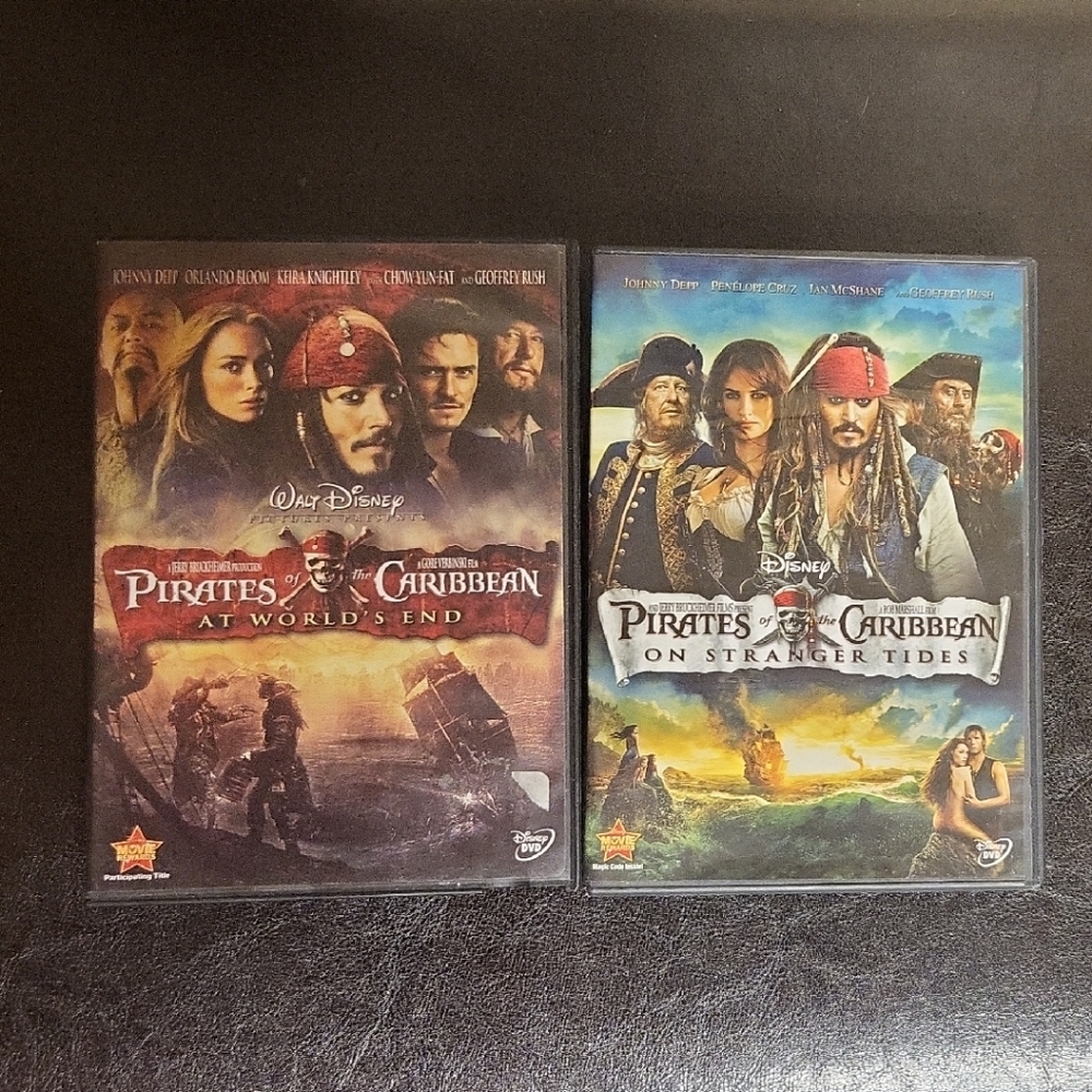 Disney Pirates of the Caribbean Blu-ray Collection Black